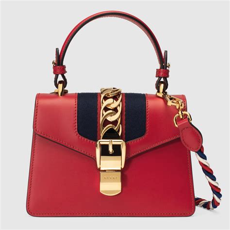 gucci mini bag red|gucci small tote bags.